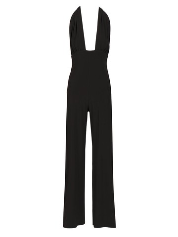 Norma Kamali Straight Leg Jumpsuit