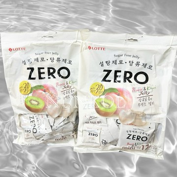 【NUNKOL】🔥現貨 隔日達🔥 ☑附發票☑   樂天 Lotte Zero軟糖 17入 零卡軟糖 水果軟糖
