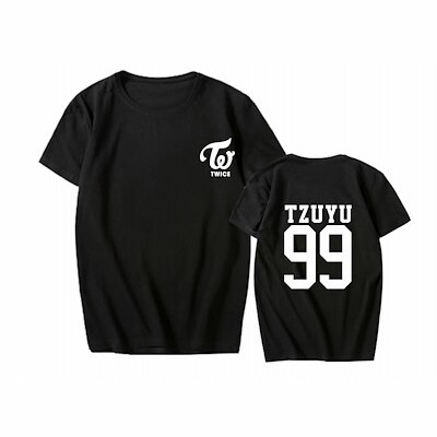 Twice Tシャツ 半袖 韓流グッズ Tシャツ 綿 夏 ダンス服 衣装 T Shirts トップス 通販 Lineポイント最大get Lineショッピング