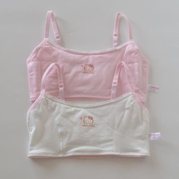 女童內衣無鋼圈小背心發育期少女文胸青春期打底背心式抹胸零束縛