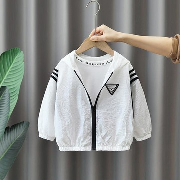 🌸YR🌸 男童防曬衣 兒童防曬外套 中小童防曬服 男童防曬衣2026新款兒童夏季輕薄透氣空調服寶寶夏裝防紫外線外套