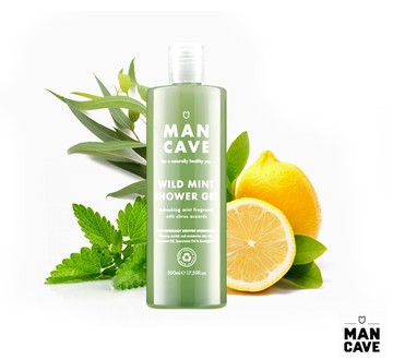 Man Cave Wild Mint Shower Gel 沁涼薄荷沐浴精(500ml)