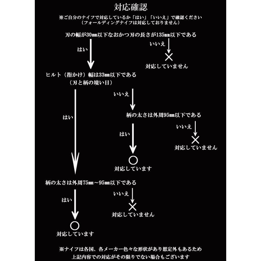 無敵 マルチ ナイフ シース 互換 ナイフ ケース 本革 レザー ナイフ ケース サバイバル キャンプ multi knife sheath 刃長 〜135mm  日本製