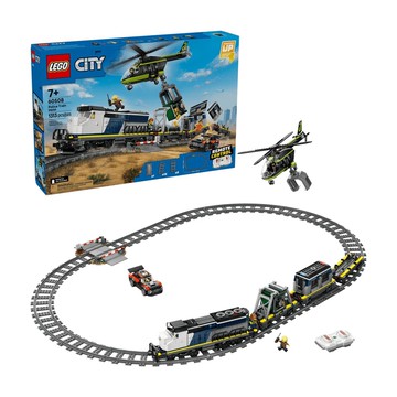 【LEGO 樂高】磚星球〡60508 城市系列 警察列車搶案 Police Train Heist