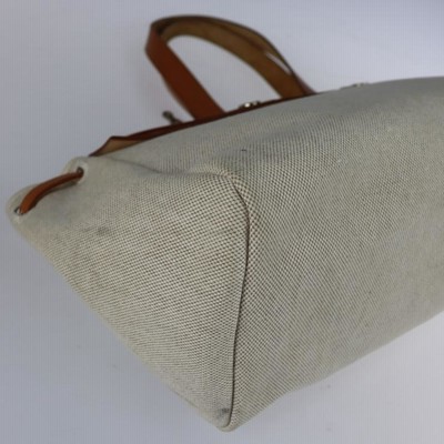 エルメス エールバッグ カバスMM トートバッグ トワルアッシュ レザー  