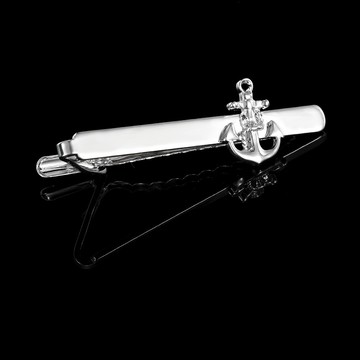 台灣現貨 造型領帶夾 男士襯衫西服領帶夾 簡約商務正裝時尚領帶夾 船錨造型領帶夾