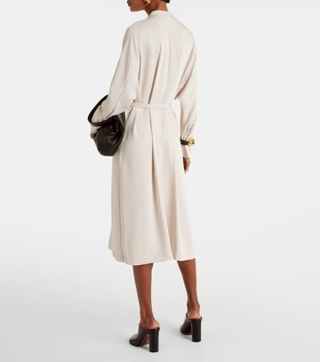 Joseph Dada belted cady midi dress