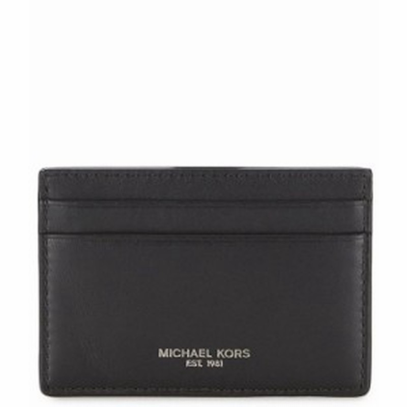 マイケルコース メンズ 財布 アクセサリー Odin Card Case With Money Clip Black 通販 Lineポイント最大1 0 Get Lineショッピング