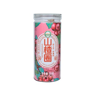 ✨臺灣出貨🔥【工廠】山楂幹85克罐裝無核山楂圈山楂片水果茶冷泡茶源實