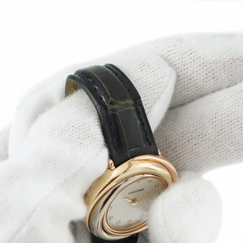 カルティエ Cartier トリニティ WG200246 K18 無垢 3カラー 純正