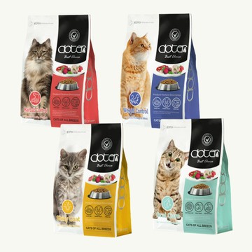 Doter 寵愛物語 貓飼料1.5kg/4.5kg 毛髮亮麗 體態管理 口腔保健 化毛保健 貓糧 飼料 貓乾糧