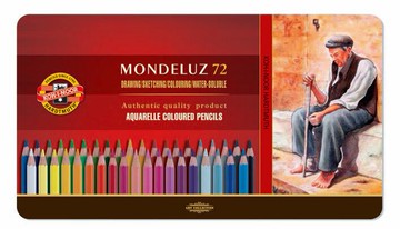 捷克KOH-I-NOR72C 油性色鉛筆72色