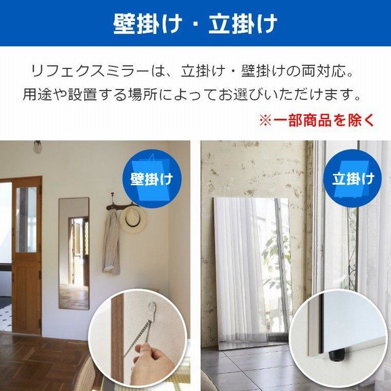 割れない鏡　リフェクスミラー　85×170cm【たのめる便】 割れない鏡 リフェクスミラー 85×170cm【たのめる便】 - メルカリ
