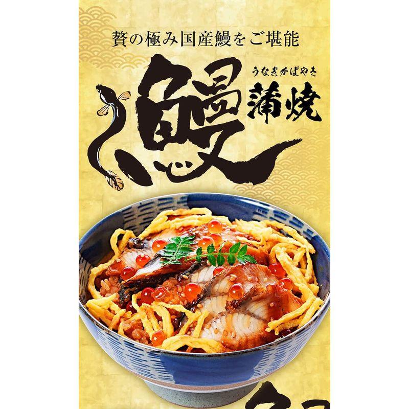 薩摩川内 国産 炭火焼 カットうなぎ蒲焼き 約80g×3パック 鹿児島県