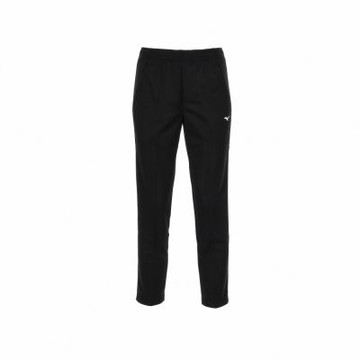 Mizuno 美津濃 女款 黑色 伸縮 抗紫外線 兩側口袋 夜光 反光轉印 長褲 32TDC23299