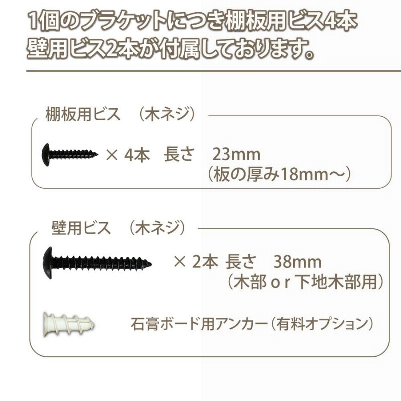 即納大特価】 SYWXJ 隠し 棚受け金具 ブラック アイアン I型 棒状 ブラケット 棚 壁掛け 金具 フローティングシェルフ アングル 受け 4本セット 