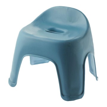 小麥購物 輕巧穿鞋椅 S L1117  1個  藍色