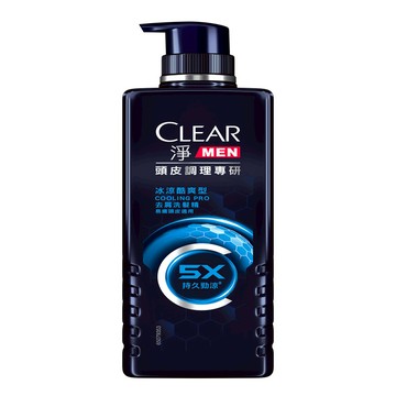 淨 男士頭皮調理專研去屑洗髮精冰涼酷爽型 570G