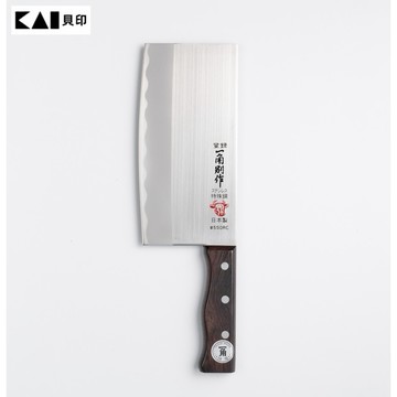 日本貝印 KAI - 一角中華菜刀(方型) 550RC YG-010【官方旗艦館】