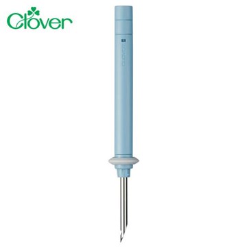 日本可樂牌Clover十字繡打孔針Punch Needle十字繡戳針57-791(可調4種長度)打孔器適打毛線打孔針毛線刺繡