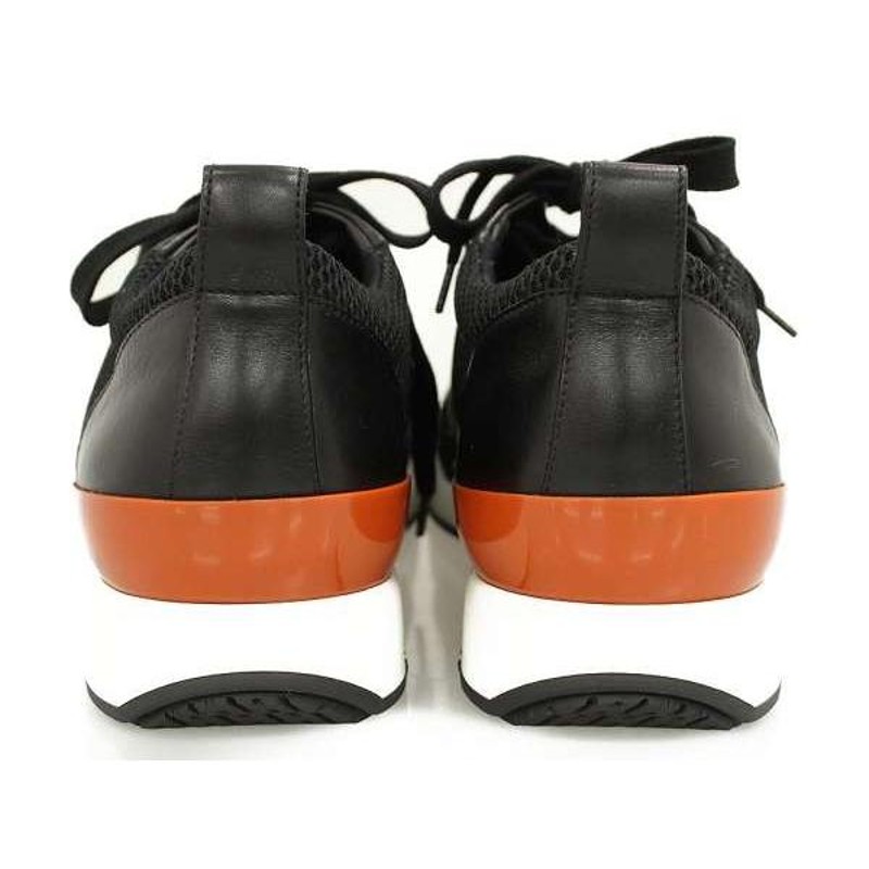 エルメス HERMES Starter スターター スニーカー 黒 23.5㎝