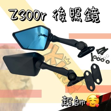 B024 Z300R後照鏡 後照鏡 鏡子 多車種 300R後照鏡 Z300後照鏡 後視鏡 機車後照鏡 FORCE