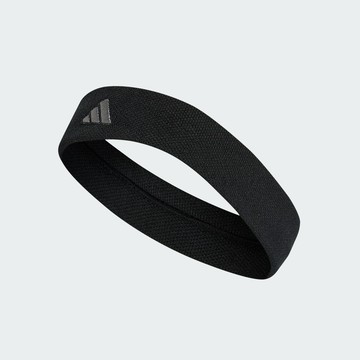 adidas 大童款 鬆緊帶 毛巾布 網球 頭帶 毛巾布頭 防汗帶 網球頭帶 黑色 IA7546