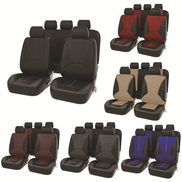 【四季通用】汽車座套 座椅套 座墊套 PU皮座套 皮革座套 全包座套 專車專用 耐磨耐髒 易安裝 拼接設計 通風加熱款