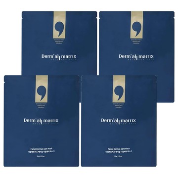 Derm'all matrix 全效修復面膜 Facial Dermal-care Mask 補水保濕  4片  1盒