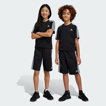 【adidas 愛迪達】 ESSENTIALS 運動短褲 童裝 HY4714