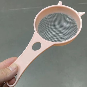 🔥臺灣熱賣🔥超細塑料寶寶輔食過濾網超方便清潔篩蛋撻液