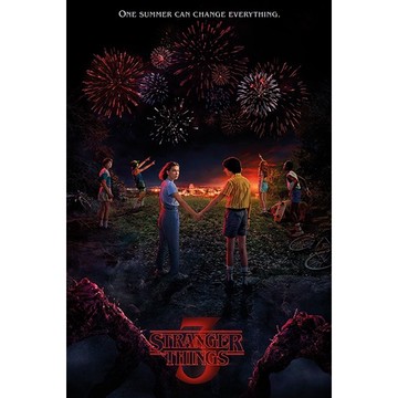 怪奇物語 Stranger Things (第三季) 英國進口海報
