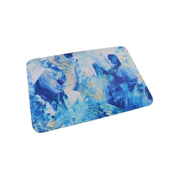 Rubber Anne 可機洗軟式珪藻土廚房吸水地墊，表層瞬間吸水，底層植物萃取止滑，天然無毒環保  那年夏天  75cm x 45cm