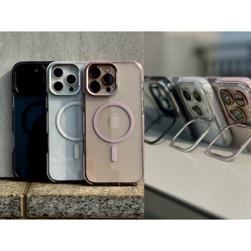 ETON 抗黃 光環磁吸鏡頭支架殼 軍規防摔殼 適用 iPhone 17 16 15 14 13 PRO MAX
