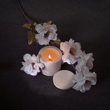COZINITE 水泥香氛蠟燭 / 07 / 花夜 BLOOMING NIGHT