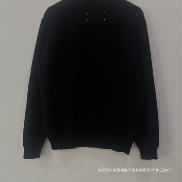 馬家四角風格21AM針織衫圓領套頭寬松毛衣男女原創四角縫線毛衫鑫弘-衣錦男裝