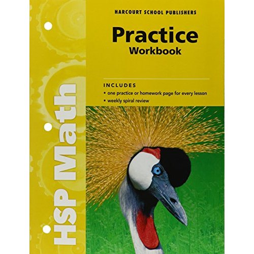 HSP Math  Grade 3: Practice Workbook (Harcourt School Publishers Math)