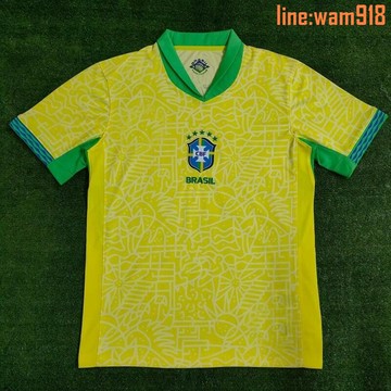 【店長推薦】22世界盃巴西國家隊球衣內馬爾足球服套裝男成人主場兒童訓練服