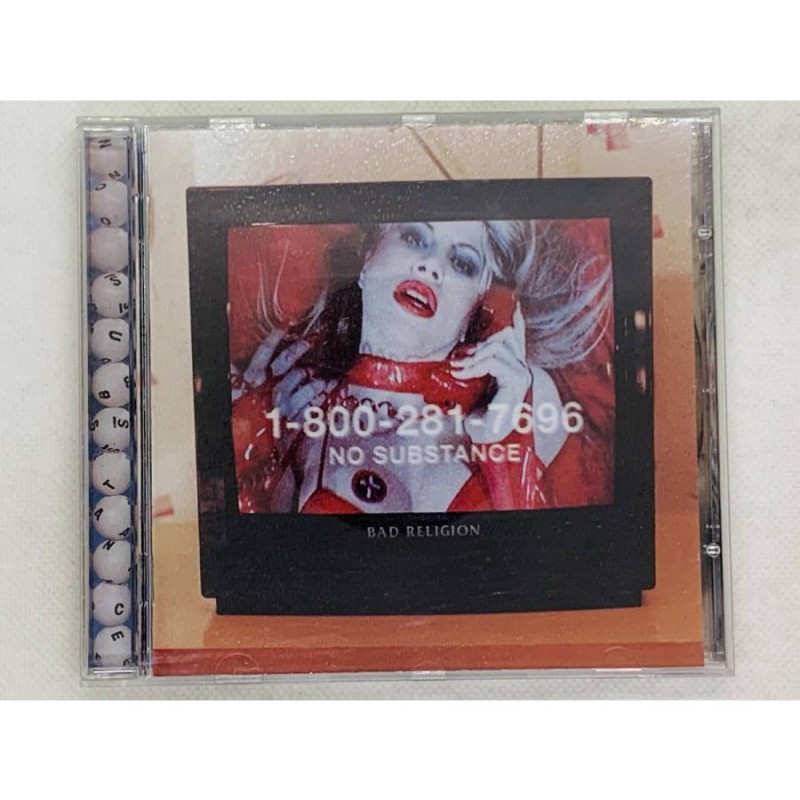 即決CD BAD RELIGION NO SUBSTANCE / 1-800-281-7696 / バッド