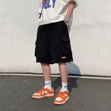 【MLM】潮流休閒工裝短褲 簡約百搭  五分褲 休閒褲男
