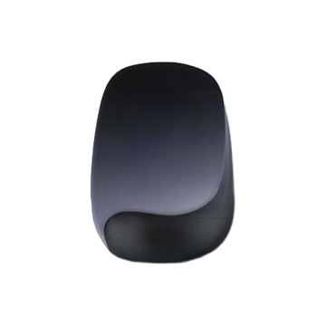 aibo人體工學曲線貼合舒壓滑鼠墊/MA-57-BK/沉穩黑