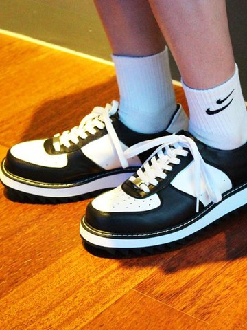 DVS-F001 Repair Edition Sneakers _ Black White