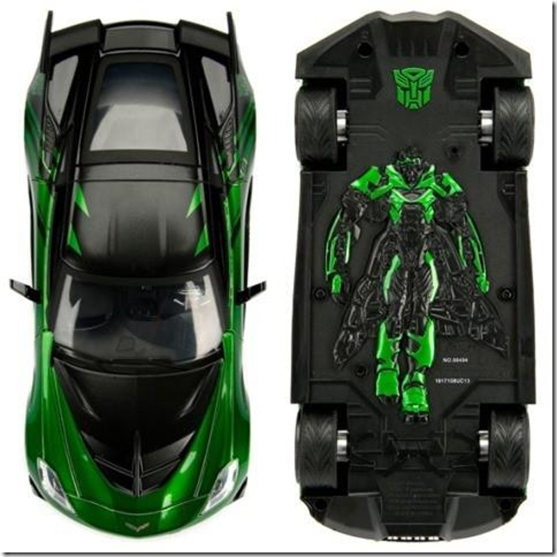 JADATOYS 1/24 TRANSFORMERS CROSSHAIRS 2016 CHEVROLET CORVETTE