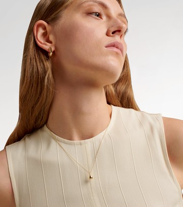 Stone and Strand Golden Droplet 10kt gold necklace