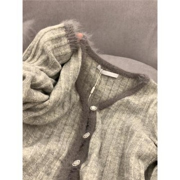 蕪湖誰穿誰好看~冬季高級感百搭開衫毛衣女秋冬復古百搭針織上衣