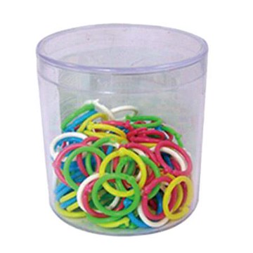 力大牌ABEL塑膠卡片圈/09709/3/4"/19mm/100個/桶