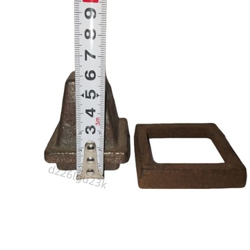 【臺灣熱賣】50鑄件工位器具堆垛腳碗精密鑄件一套週轉箱堆垛架堆垛腳碗【實用】