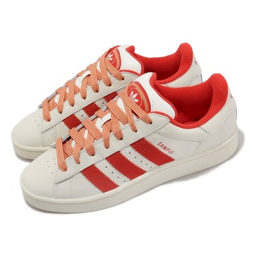 [ACS] adidas 休閒鞋 Campus 00s 男鞋 女鞋 米白 紅 Y2K 皮革 拼接 三葉草 愛迪達 ID2068