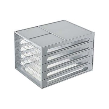 KEYWAY 保加利公文櫃/5小抽/DV005/灰