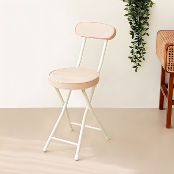 comet 靠背摺疊椅  象牙白  1個